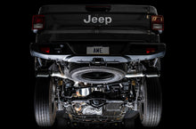 Load image into Gallery viewer, AWE Tuning 20-21 Jeep Gladiator JT 3.6L Tread Edition Cat-Back Dual Exhaust - Diamond Black Tip - DTX Performance