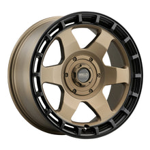 Load image into Gallery viewer, Weld Off-Road Ridge 20x9 - 8x165.1 BP - ET0 - 125.1mm CB - Satin Bronze Wheel (Black Ring)