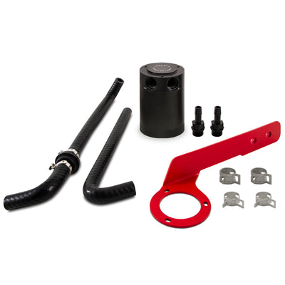 Mishimoto 2018+ Honda Accord 2.0T Baffled Oil Catch Can PCV Side - Red, high performance auto parts from DTX Performance