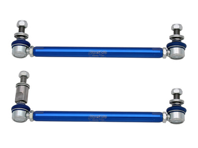 SuperPro 2015 Audi A3 Quattro Premium Front HD Adjustable End Link Set w/ DCC Adapter, performance car parts, DTX Performance