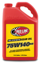Load image into Gallery viewer, Red Line 75W140NS Gear Oil - Gallon, performance car parts, DTX Performance, aftermarket performance parts, high performance auto parts