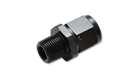 Vibrant -3AN to 1/8in NPT Female Swivel Straight Adapter Fitting for performance car parts from DTX Performance.