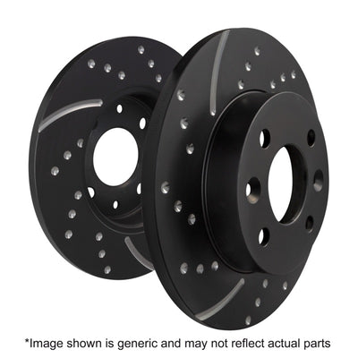 EBC 09-14 Mini Hardtop 1.6 Turbo J.C Works GD Sport Rear Rotors - Performance upgrades by DTX Performance