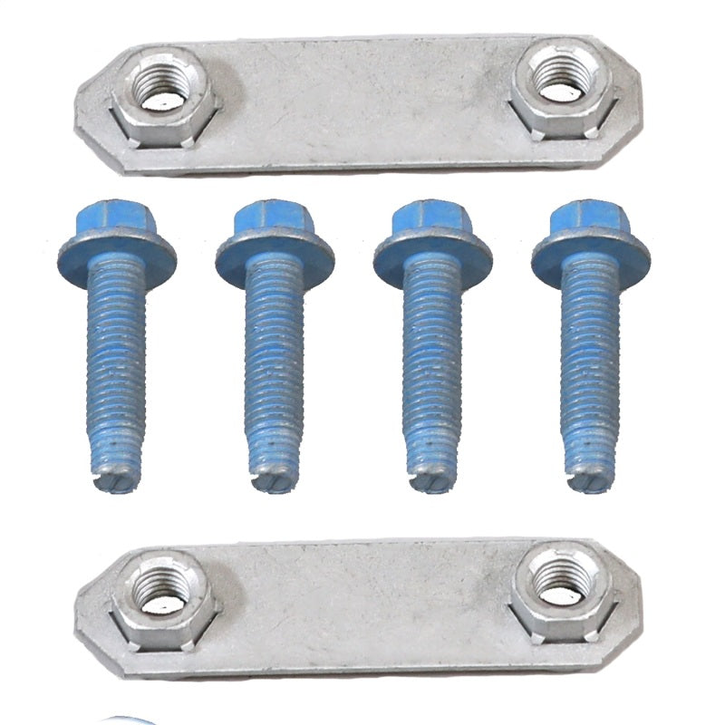 Ford Racing 15-22 F-150 Tow Hooks - Blue (Pair) bolts and plates, performance car parts, DTX Performance, aftermarket performance parts kit.
