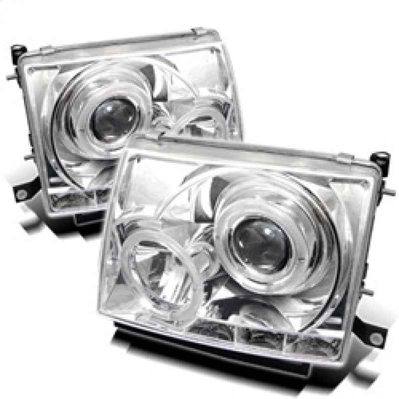 Spyder Toyota Tacoma 97-00 Projector Headlights LED Halo high performance car parts