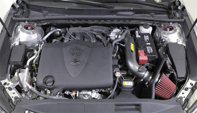 AEM 2018 Toyota Camry V6-3.5L F/I Cold Air Intake in engine bay, high performance car parts from DTX Performance