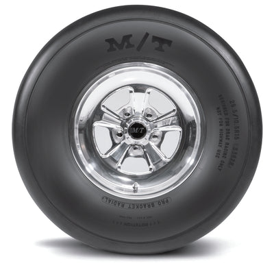 Mickey Thompson Pro Bracket Radial Tire - 28.0/10.5R15 X5 - 250798