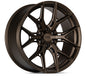 Vossen HF6-4 17X9 / 6X135 / ET0 / Deep Face / 87.1 - Terra Bronze Wheel for high performance auto parts
