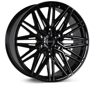 Vossen HF6-5 24x10 / 6x139.7 / ET25 / Deep Face / 106.1 - Gloss Black Wheel, performance car parts from DTX Performance