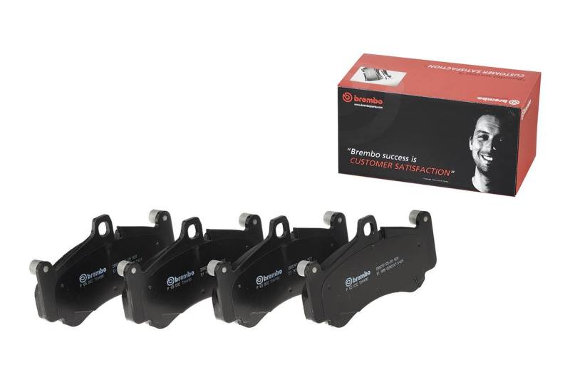 Brembo 14-15 Chevy Camaro/09-13/15-19 Corvette Corvette Rear Premium NAO Ceramic OE Equivalent Pad - DTX Performance