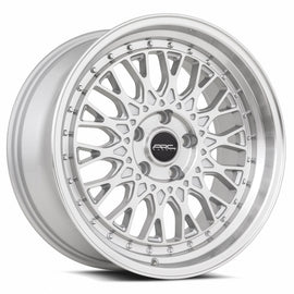 Vors AR1 18x8.5 Silver Machine Face Lip Chrome Rivet Wheel