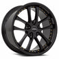 Vors AR5 18x8.5 All Black Gold Rivet Wheel