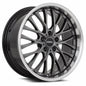 Vors AR6 18x8 Hyper Black Machine Lip Wheel