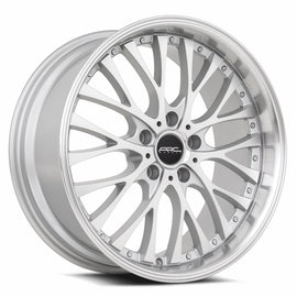 Vors AR6 18x8 Silver Machine Face Lip Chrome Rivet Wheel