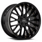 Vors AR6 18x9 All Black Gold Rivet Wheel