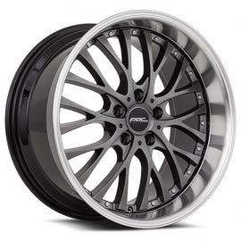 Vors AR6 18x9 Hyper Black Machine Lip Wheel