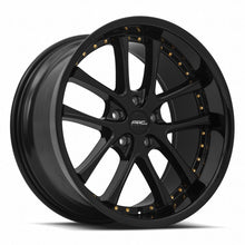 Load image into Gallery viewer, Vors AR5 19x9.5 All Black Gold Rivet Wheel