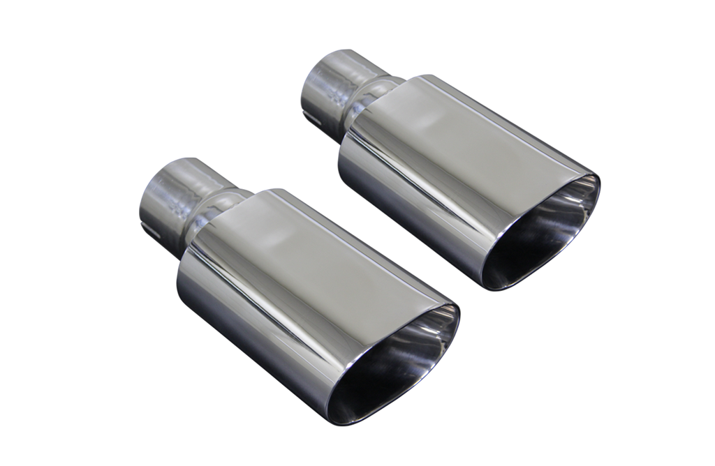 Chevelle Tips Double Walled Polished Stainless Steel