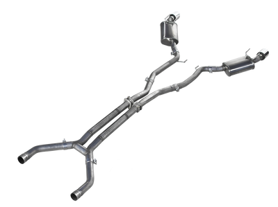 Camaro V6 2010 Up Full Catback W Stainless Steel Tips Direct Fit To Stock Cats