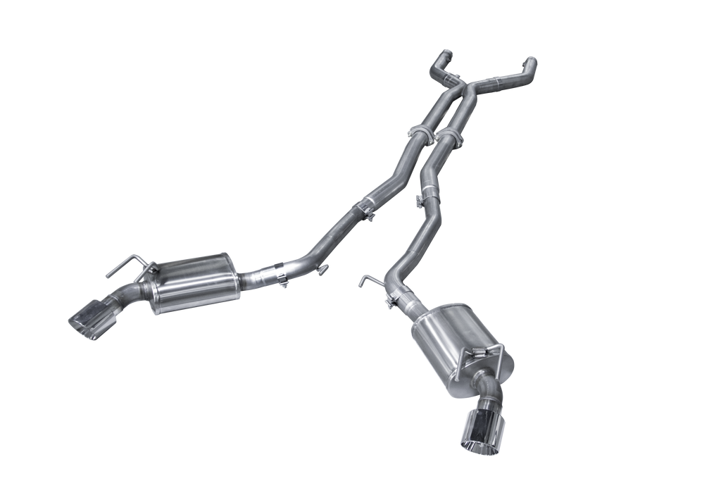Camaro V8 2010 2015 Full Catback W Polished Tips Direct Fit To Stock Cats
