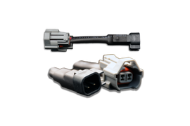 Set of 8 Denso (female) to US Car/EV6 (male) injector plug adaptors (padpdtou8)