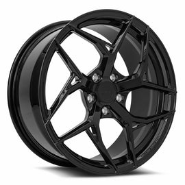 MRR Forged F10 19x8.5 Gloss Black fit Corvette C8 ( rear: FF1020A152048L ) Wheel