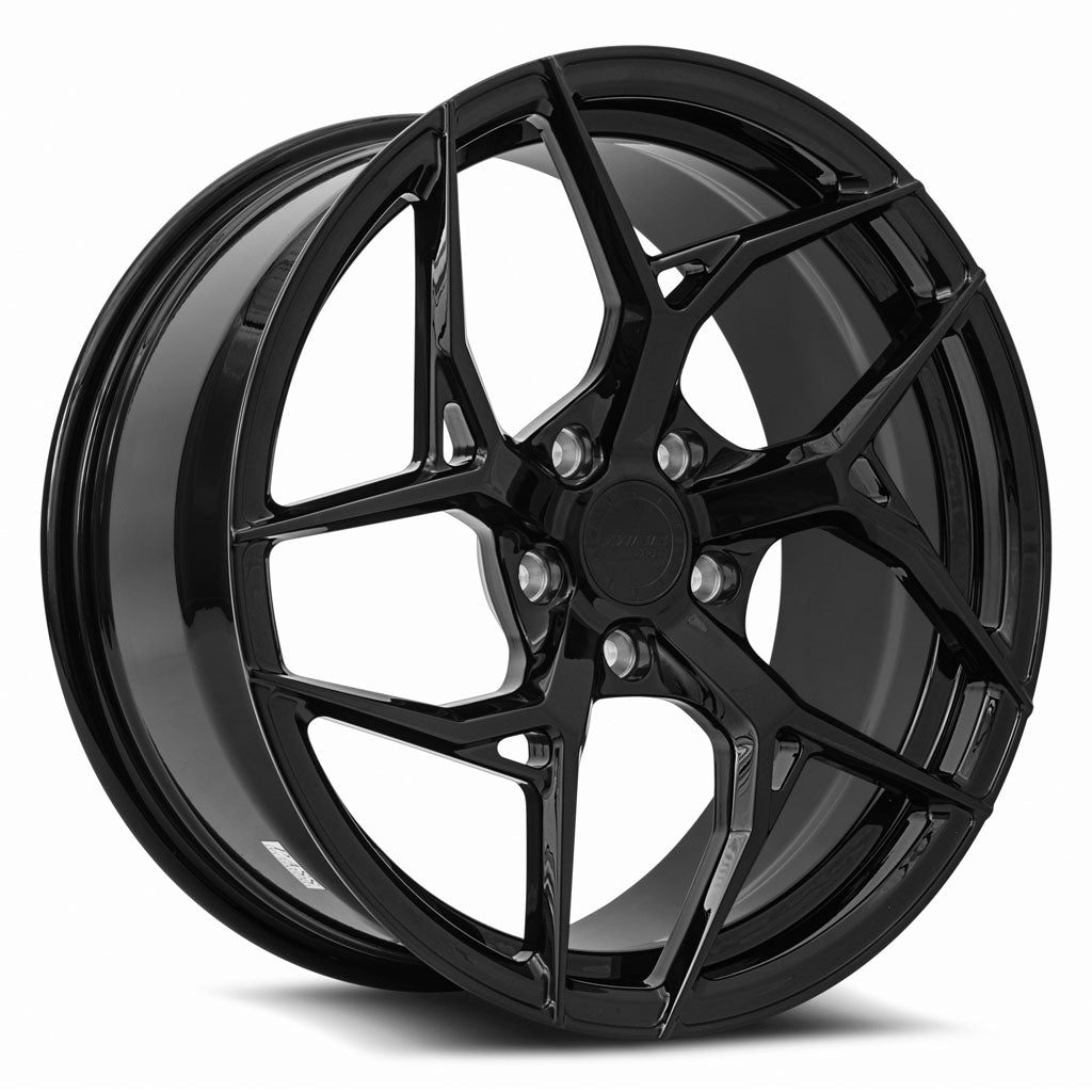 MRR Forged F10 19x8.5 Gloss Black fit Corvette C8 ( rear: FF1020A152048L ) Wheel