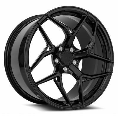 MRR Forged Forged F10 20x11 Gloss Black Left