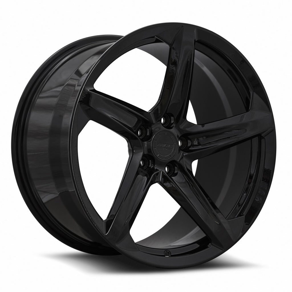 MRR Forged F23 20x11 Gloss Black fit Corvette C8 ( front: FF23198552038R ) Wheel