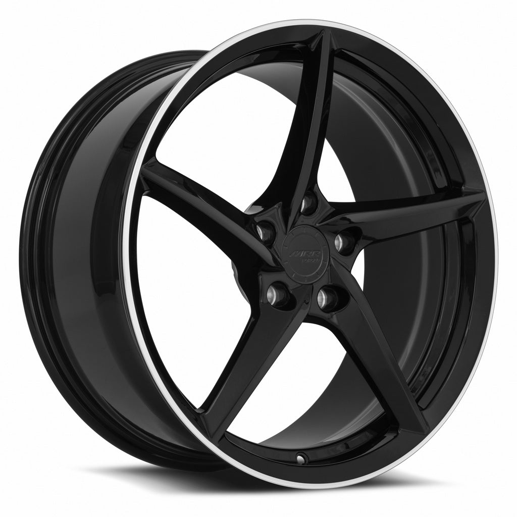 MRR Forged F25 19x8.5 Gloss Black fit Corvette C8 ( rear: FF2520A152048L ) Wheel