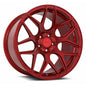 MRR FS1 19x11 Candy Red Wheel