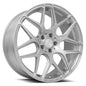 MRR FS1 20x8.5 Brushed Clear Wheel