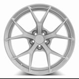 MRR FS6 19x9.5 Liquid Silver