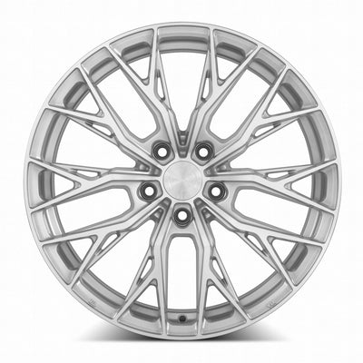 MRR GF5 18x8.5 Silver Machined Face