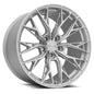 MRR GF5 19x9.5 Silver Machine Face Wheel