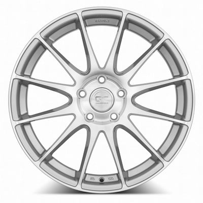 MRR GF6 19x8.5 Silver Machined Face