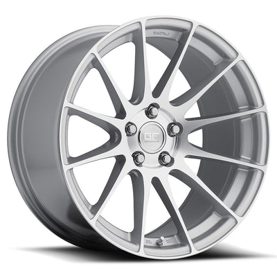 MRR GF6 19x9.5 Silver Machined Face