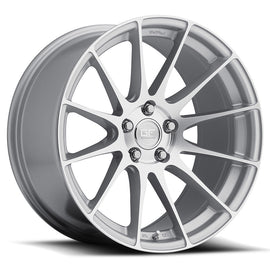 MRR GF6 19x9.5 Silver Machine Face Wheel