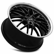 Load image into Gallery viewer, MRR GT1 18x8.5 Black Machined Lip