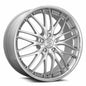 MRR GT1 18x8.5 Hyper Silver Machined Lip