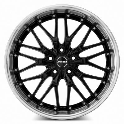 MRR GT1 19x9.5 Black Machined Lip