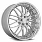 MRR GT1 20x8.5 Hyper Silver Machined Lip