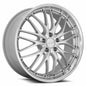 MRR GT1 20x8.5 Hyper Silver Machine Lip Wheel