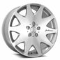 MRR HR3 19x8.5 Silver Machine Face Wheel