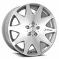 MRR HR3 19x8.5 Silver Machined Face