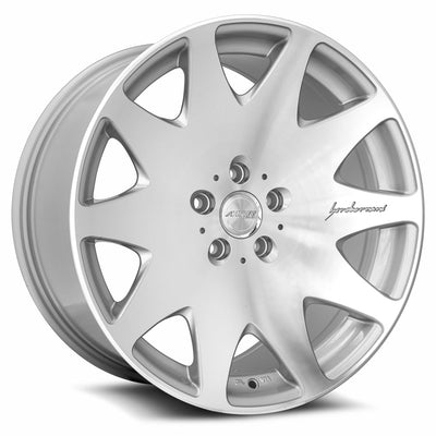 MRR HR3 20x9.5 Silver Machined Face