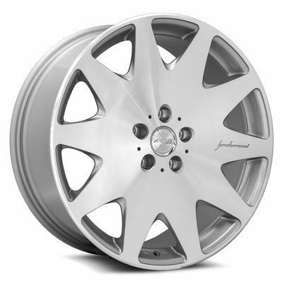 MRR HR3 20x8.5 Silver Machined Face