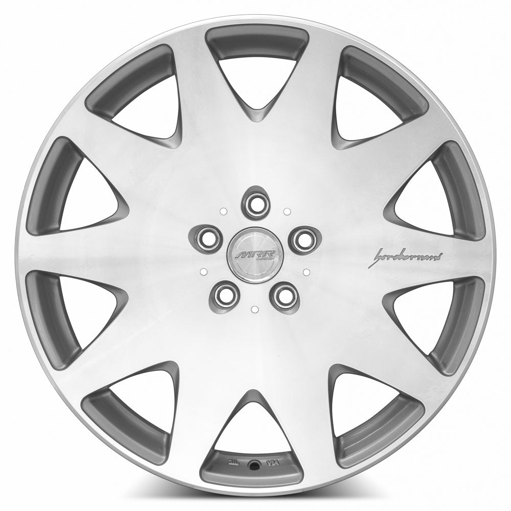 MRR HR3 20x8.5 Silver Machined Face