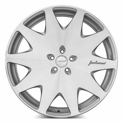 MRR HR3 22x9 Silver Machined Face