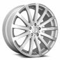 MRR HR9 20x8.5 Silver Machine Face Wheel